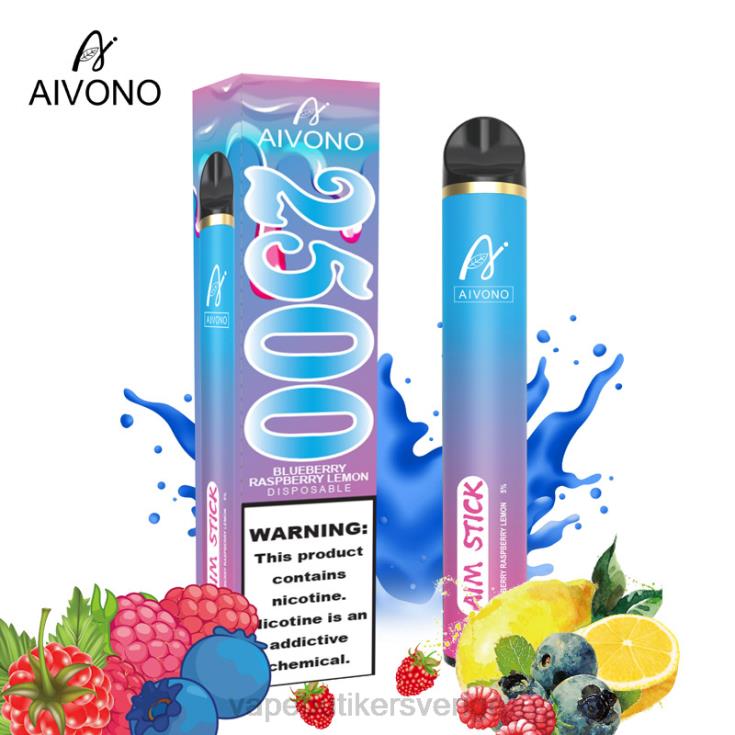 Vape Utan Nikotin - Aivono AIM STICK 2500 blåbär hallon citron B8B42154