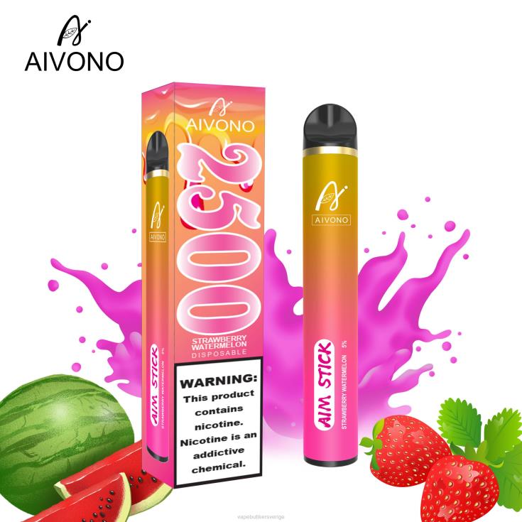 Vape Utan Nikotin - Aivono AIM STICK 2500 jordgubbsvattenmelon B8B42149