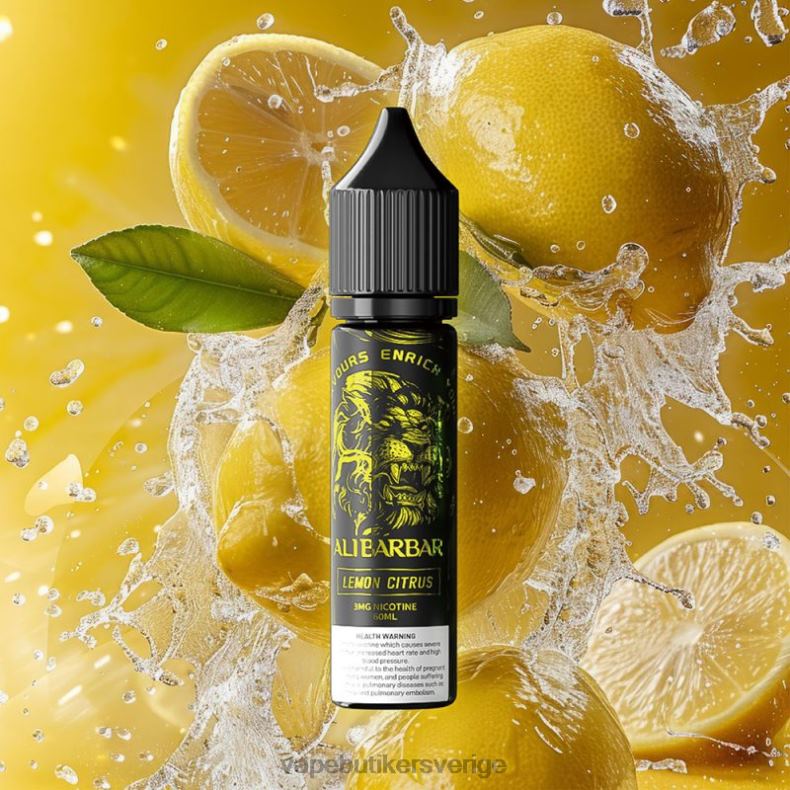 Vape Göteborg - Alibarbar vattenpipa onyx docka citron citrus PJZ20108