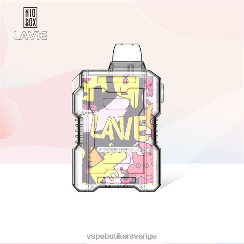 Vape Göteborg - LAVIE NIO BOX 9000 bloss jordgubbs mango is 4RH24190