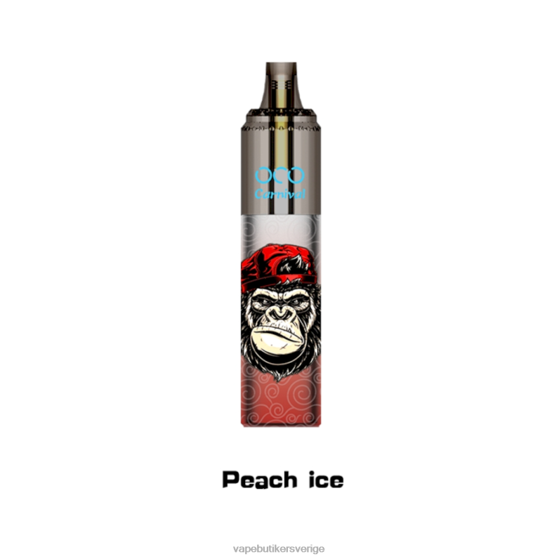 Vape Göteborg - LAVIE OCO karneval 10000 puffar persika is 4RH24355
