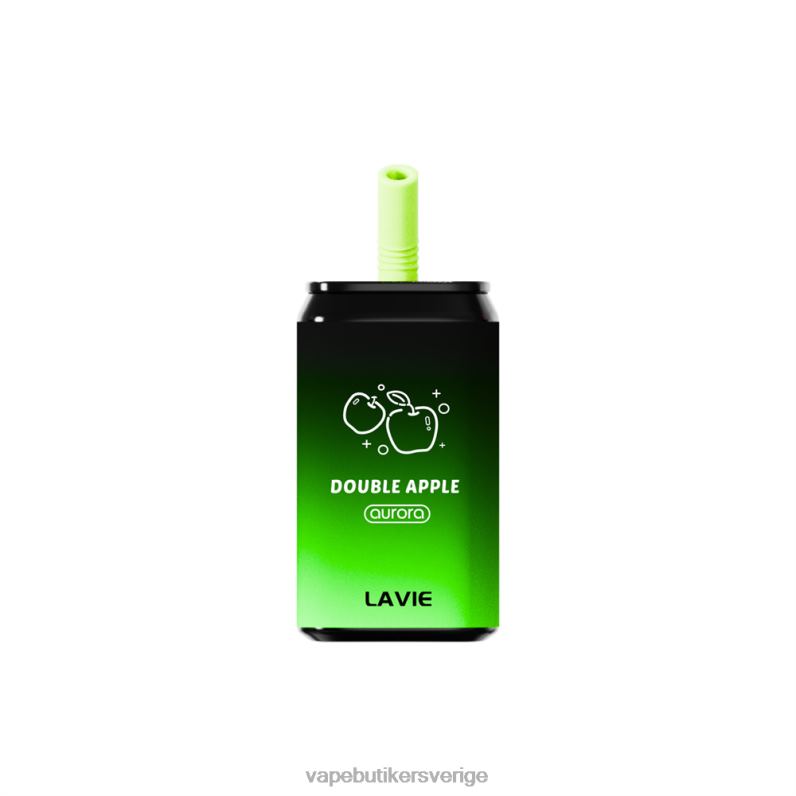Vape Juice - LAVIE Aurora 11000 bloss dubbelt äpple 4RH24142
