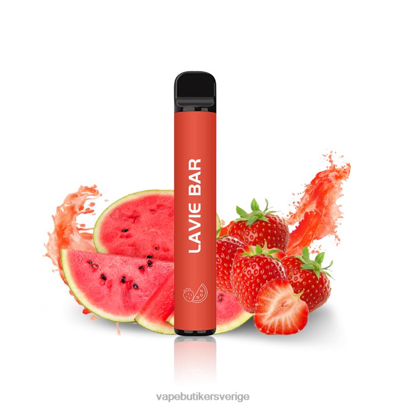 Vape Juice - LAVIE BAR 2% version 800 puffar vattenmelon jordgubbe 4RH24327