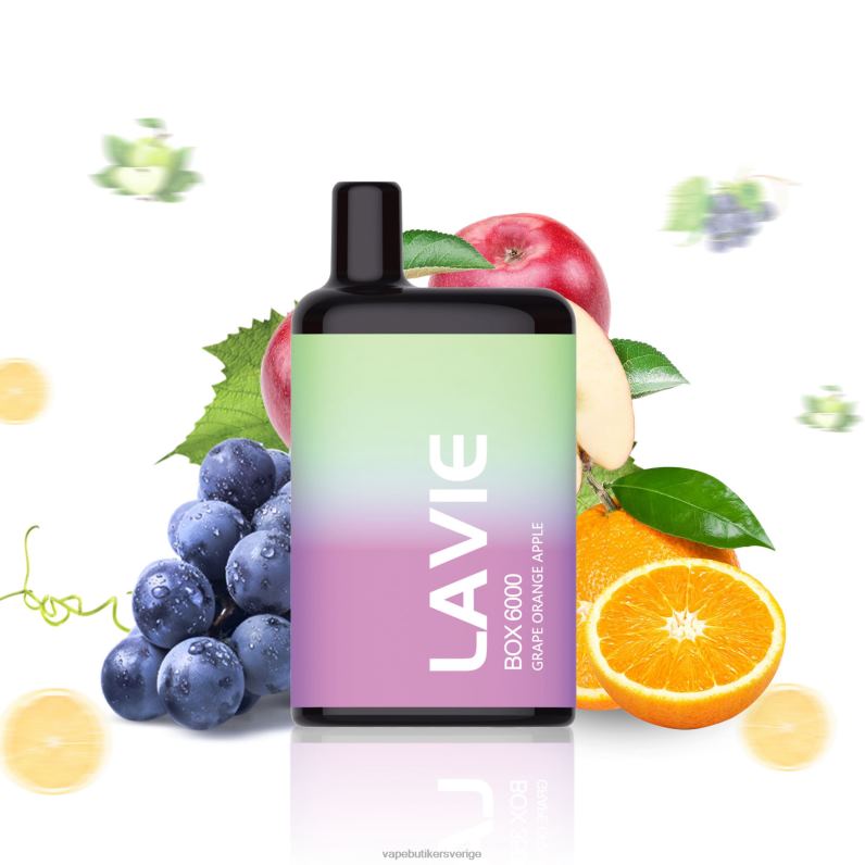 Vape Juice - LAVIE BOX 6000 bloss druva apelsin äpple 4RH24202