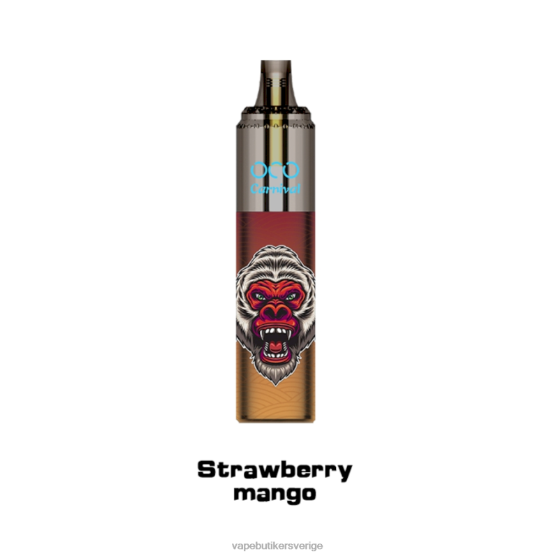 Vape Juice - LAVIE OCO karneval 10000 puffar jordgubbsmango 4RH24357