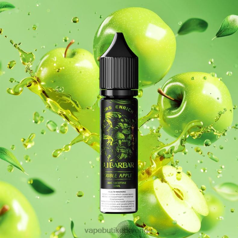 Vape Smaker - Alibarbar vattenpipa onyx docka dubbelt äpple PJZ20111