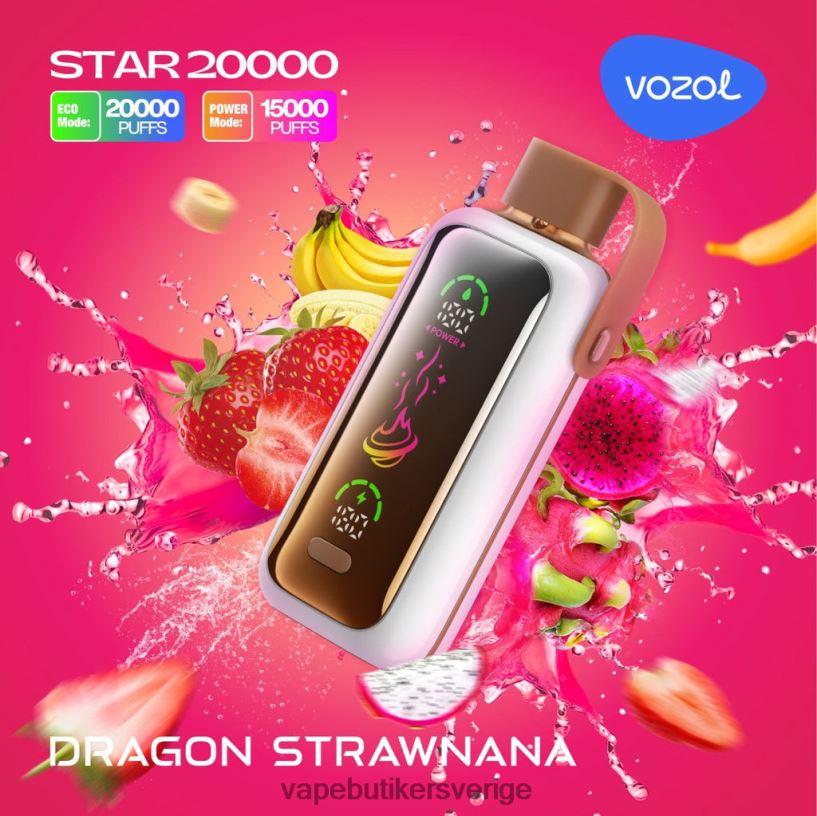 Vape Smaker - VOZOL STAR 20 000 drake strawnana DT8TD48