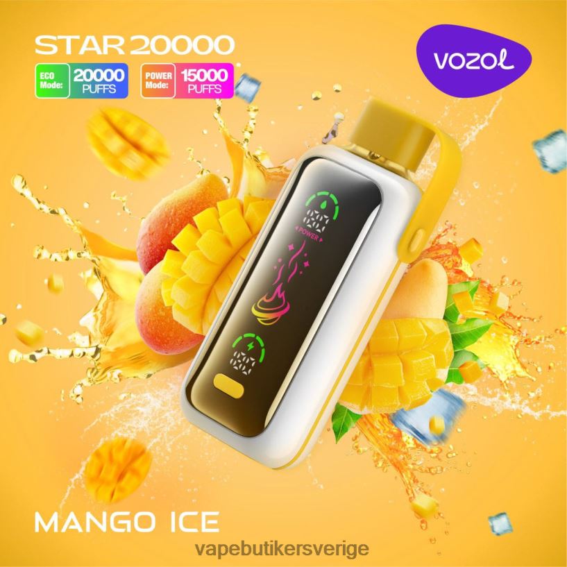 Vape Smaker - VOZOL STAR 20 000 mango is DT8TD413