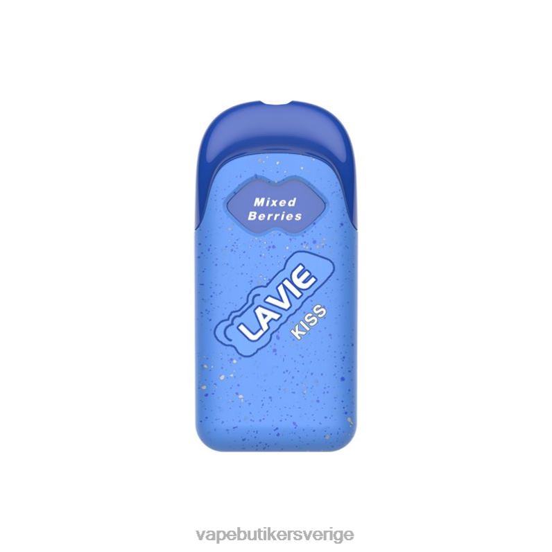 Vape Sverige - LAVIE KISS 8000 bloss blandade bär 4RH24111