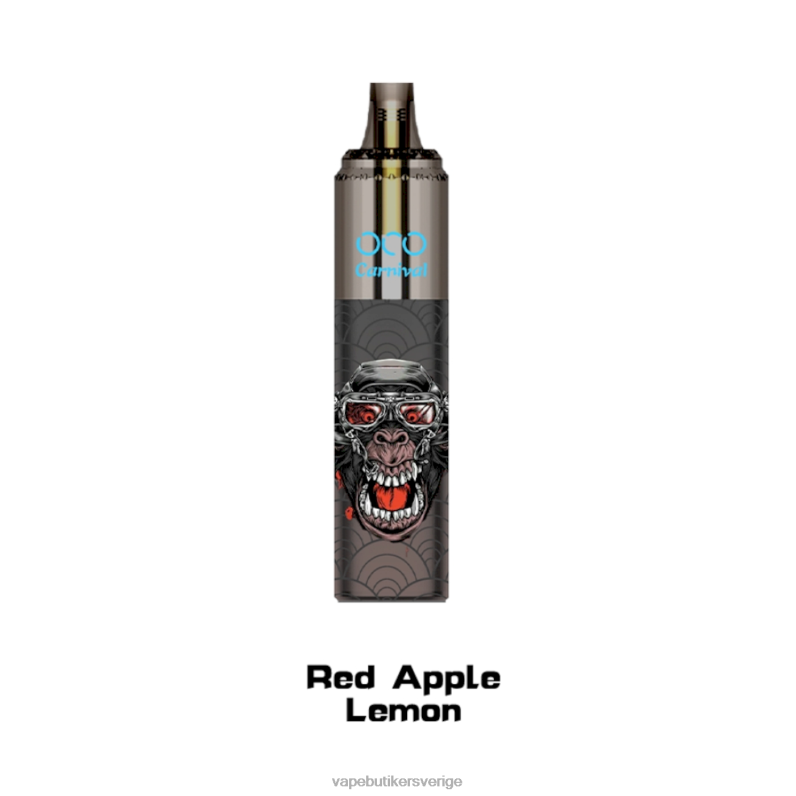 Vape Sverige - LAVIE OCO karneval 10000 puffar röd äpple citron 4RH24356