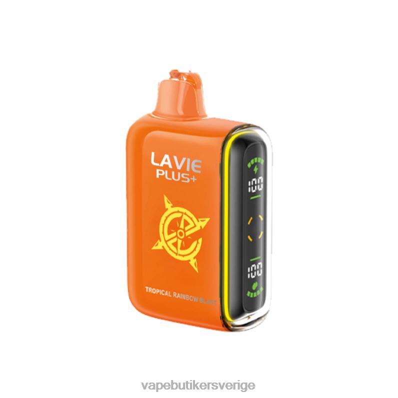 Vape Sverige - LAVIE PLUS 15 000 bloss tropisk regnbågsexplosion 4RH2496