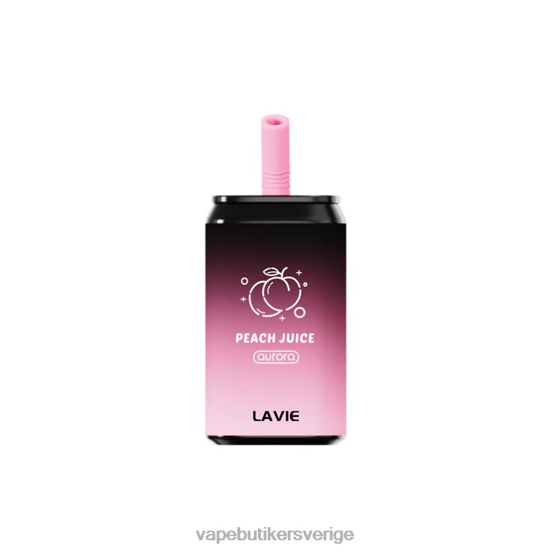 Vape Utan Nikotin - LAVIE Aurora 11000 bloss persikajuice 4RH24144