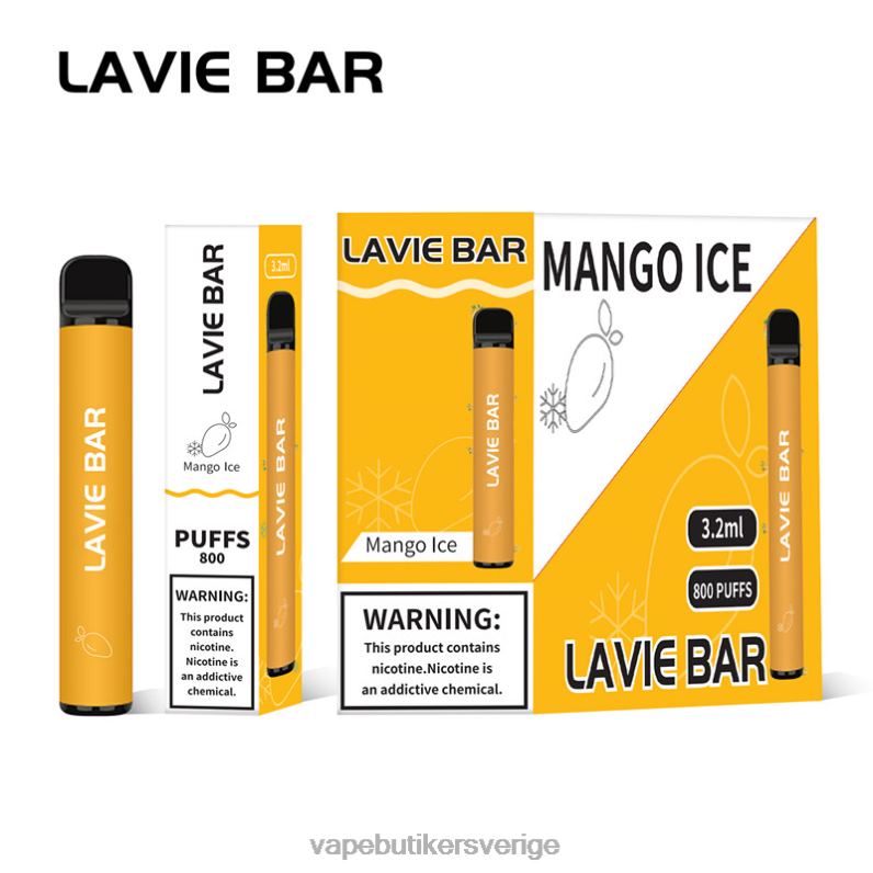 Vape Utan Nikotin - LAVIE BAR 800 bloss mango is 4RH24309