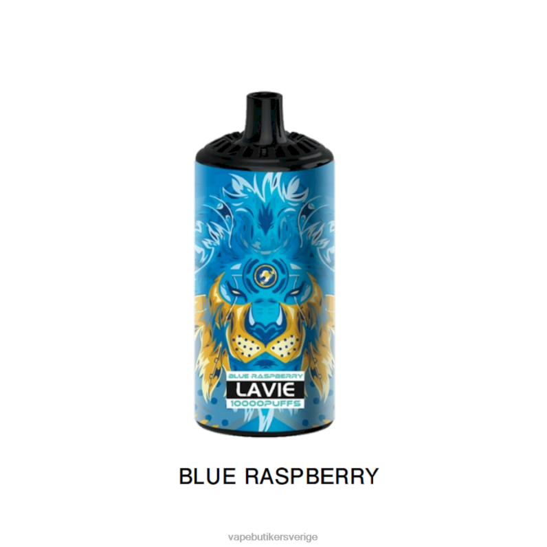 Vape Utan Nikotin - LAVIE BEAST 10 000 bloss blå hallon 4RH24364
