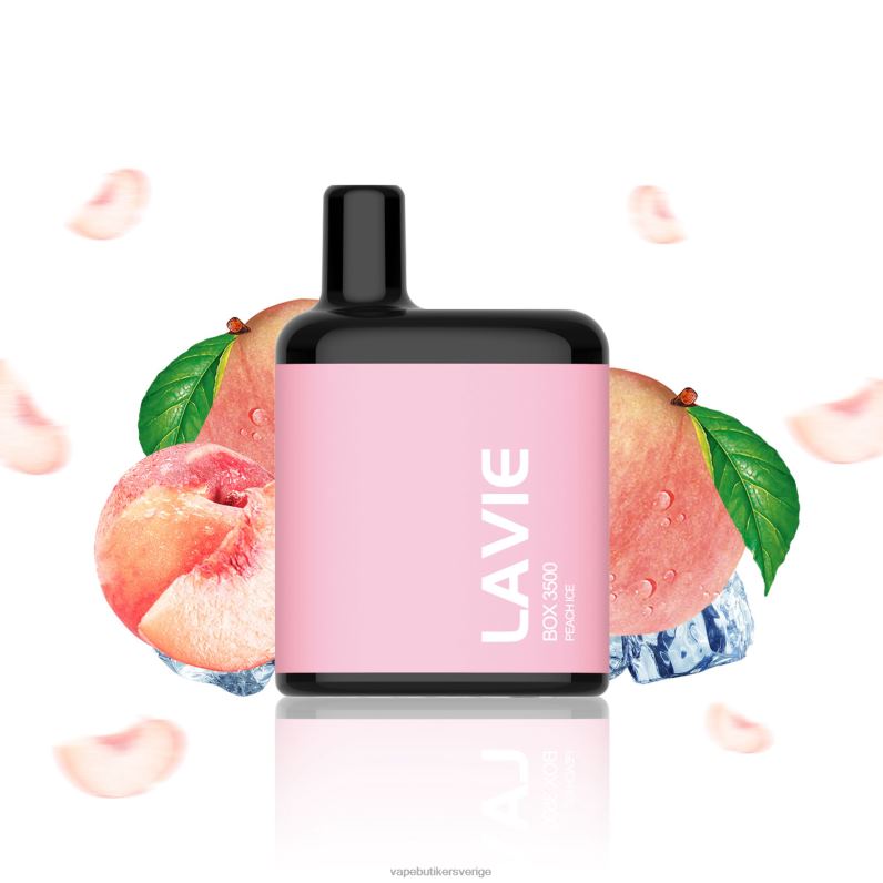 Vape Utan Nikotin - LAVIE BOX 3500 puffar persika is 4RH24209