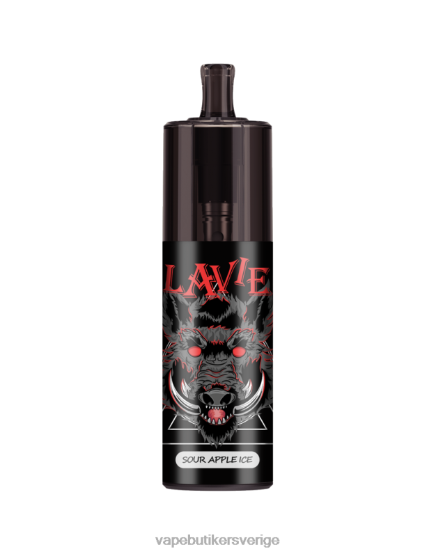 Vape Utan Nikotin - LAVIE COLOUR BAR 10000 bloss luftflödeskontroll sur äppelis 4RH24329