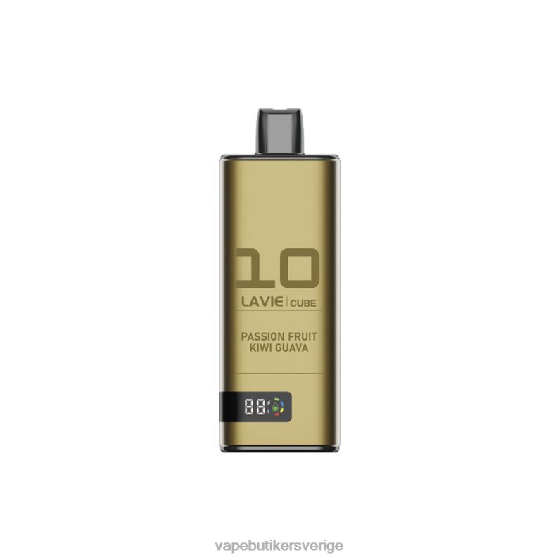 Vape Utan Nikotin - LAVIE Cube 20 000 bloss passionsfrukt kiwi guava 4RH2444