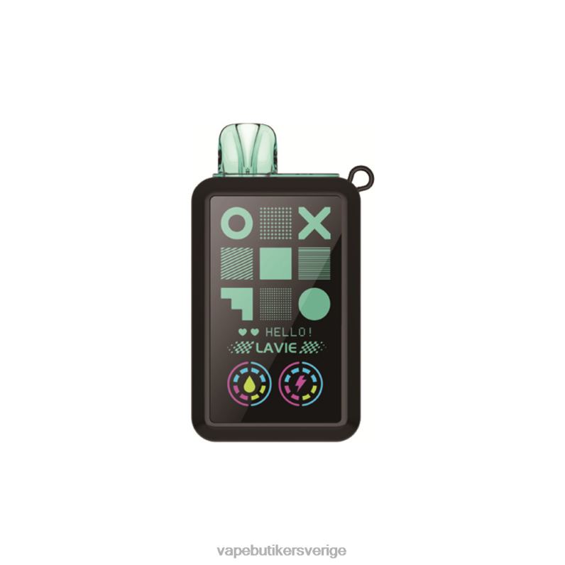 Vape Utan Nikotin - LAVIE Cyber 20 000 bloss jordgubbar kiwi is/melon is 4RH2434