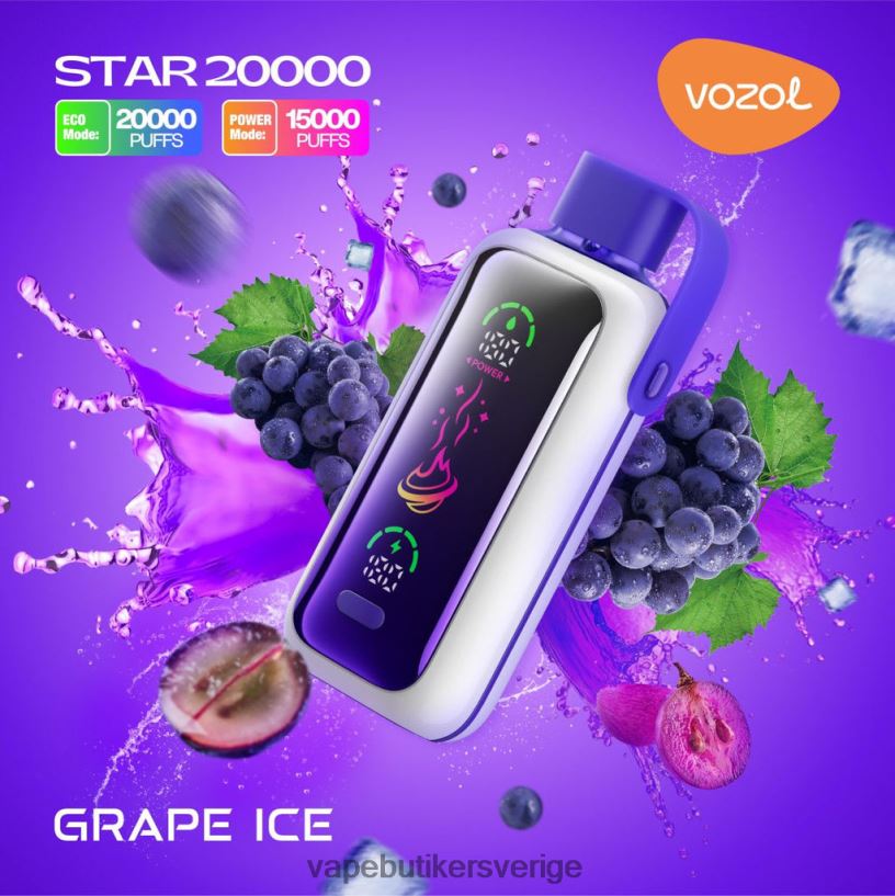 Vape Utan Nikotin - VOZOL STAR 20 000 druvis DT8TD49
