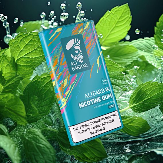 Vape Utan Nikotin - Alibarbar nikotingummi persika 6H426D84