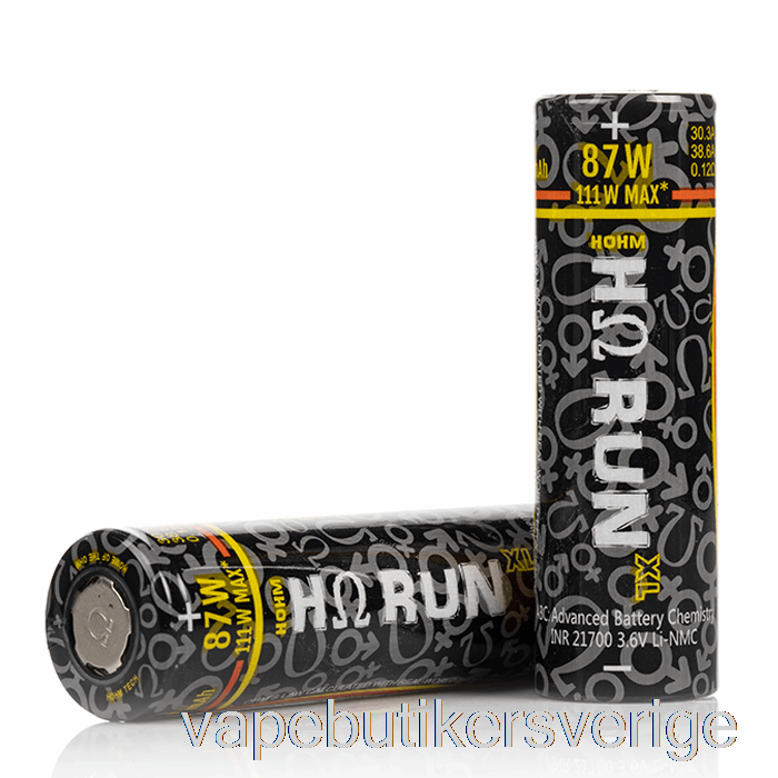 Vape Sverige Hohm Tech Run Xl 21700 4007mah 30.3a Batteri Enkelbatteri