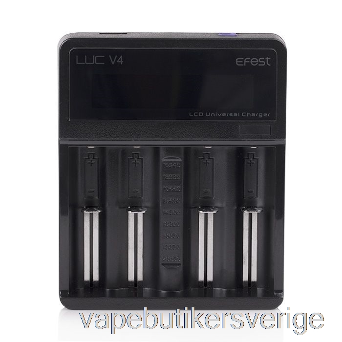 Vape Sverige Efest Luc V4 Lcd Laddare