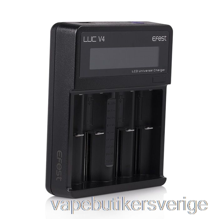 Vape Sverige Efest Luc V4 Lcd Laddare