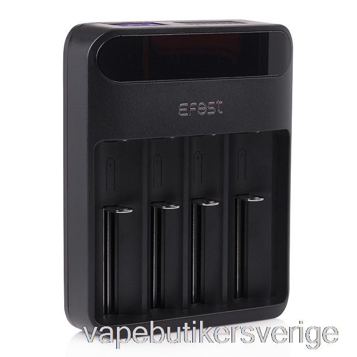 Vape Sverige Efest Lush Q4 4-fack Intelligent Led Batteriladdare