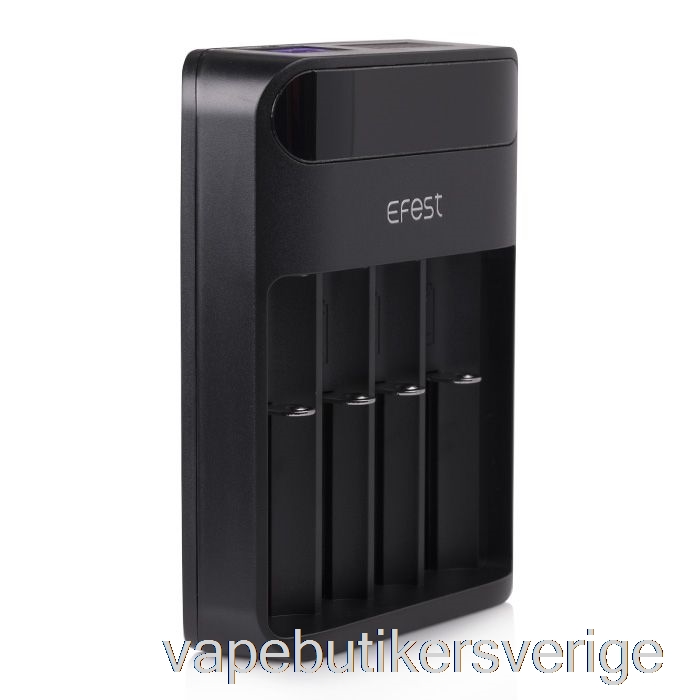 Vape Sverige Efest Lush Q4 4-fack Intelligent Led Batteriladdare