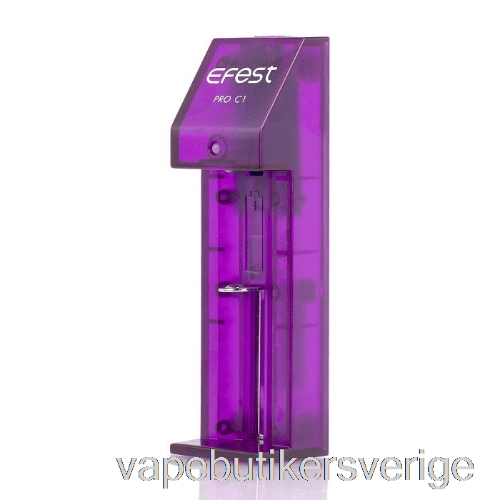 Vape Sverige Efest Pro C1 1-fack Smart Batteriladdare