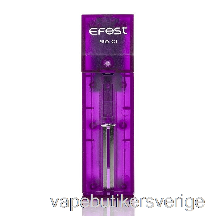 Vape Sverige Efest Pro C1 1-fack Smart Batteriladdare