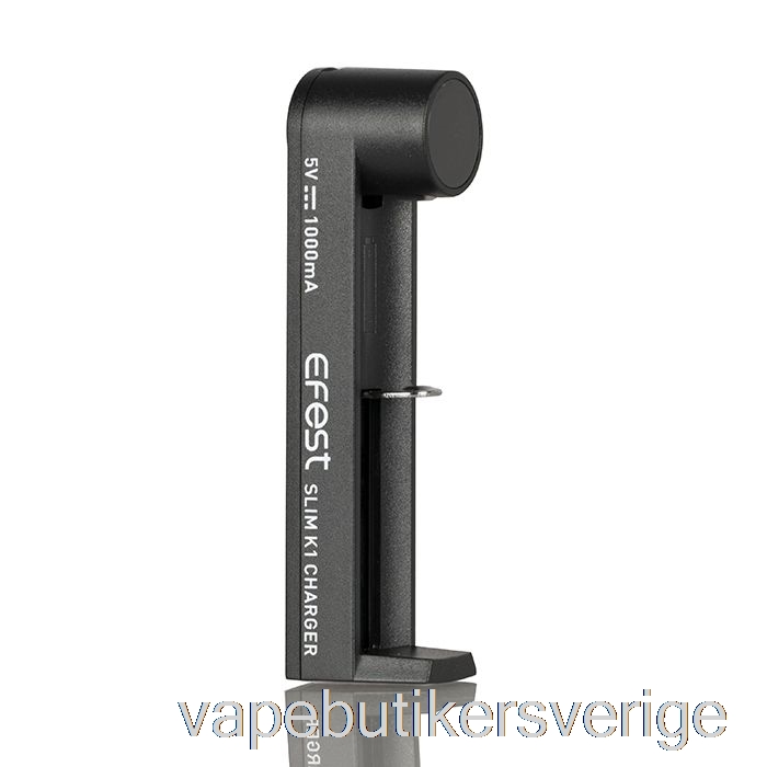 Vape Sverige Efest Slim K1 Single-slot Batteriladdare