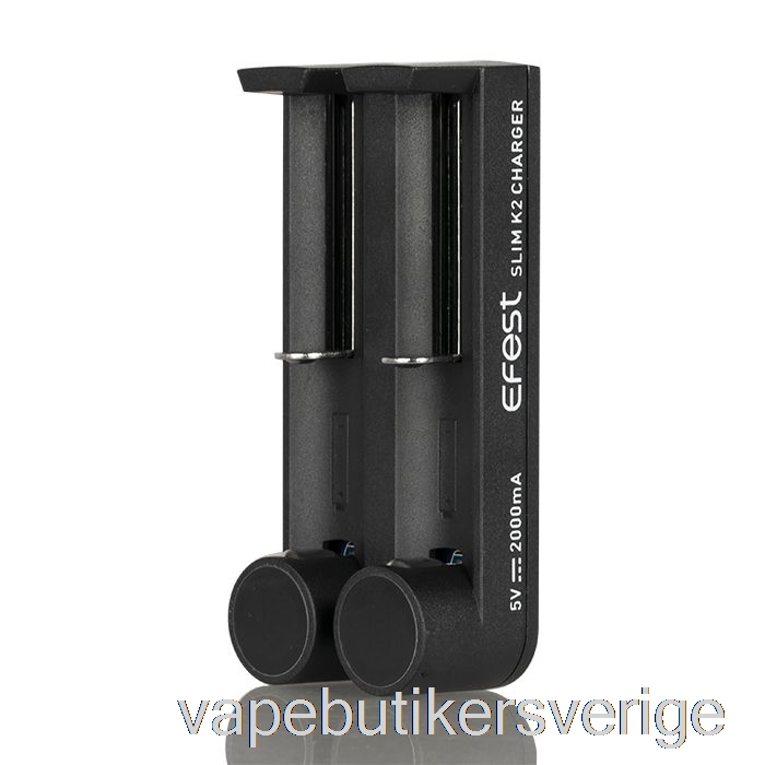 Vape Sverige Efest Slim K2 Batteriladdare Med Två Platser