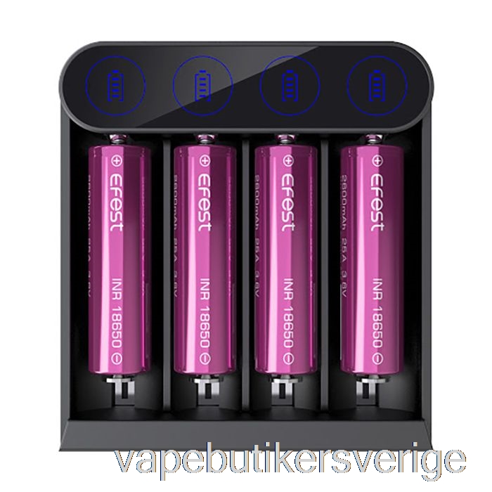 Vape Sverige Efest Slim K4 Usb-c Batteriladdare