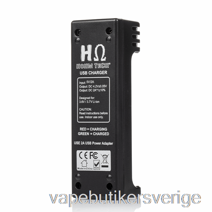 Vape Sverige Hohm Tech School Uno 2a Usb-laddare