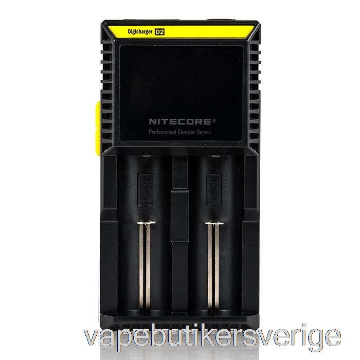 Vape Sverige Nitecore D2 Batteriladdare (2-fack)