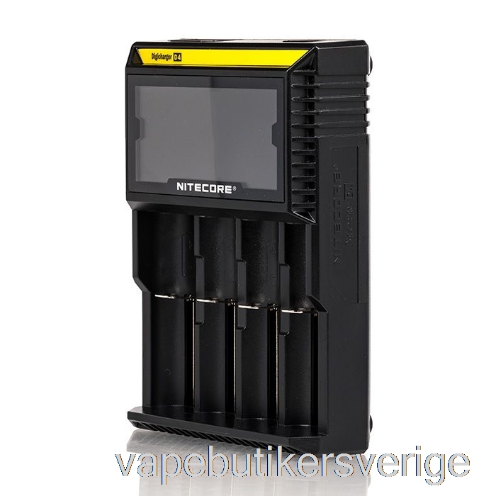 Vape Sverige Nitecore D4 Batteriladdare (4-fack)
