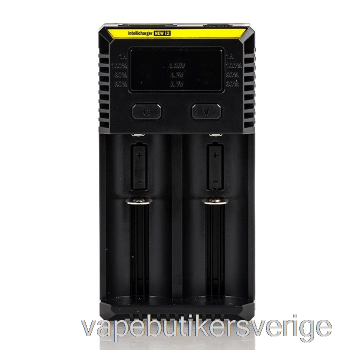 Vape Sverige Nitecore I2 Batteriladdare (2-fack)