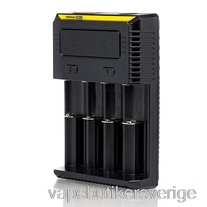 Vape Sverige Nitecore I4 Batteriladdare V2 (4-fack)
