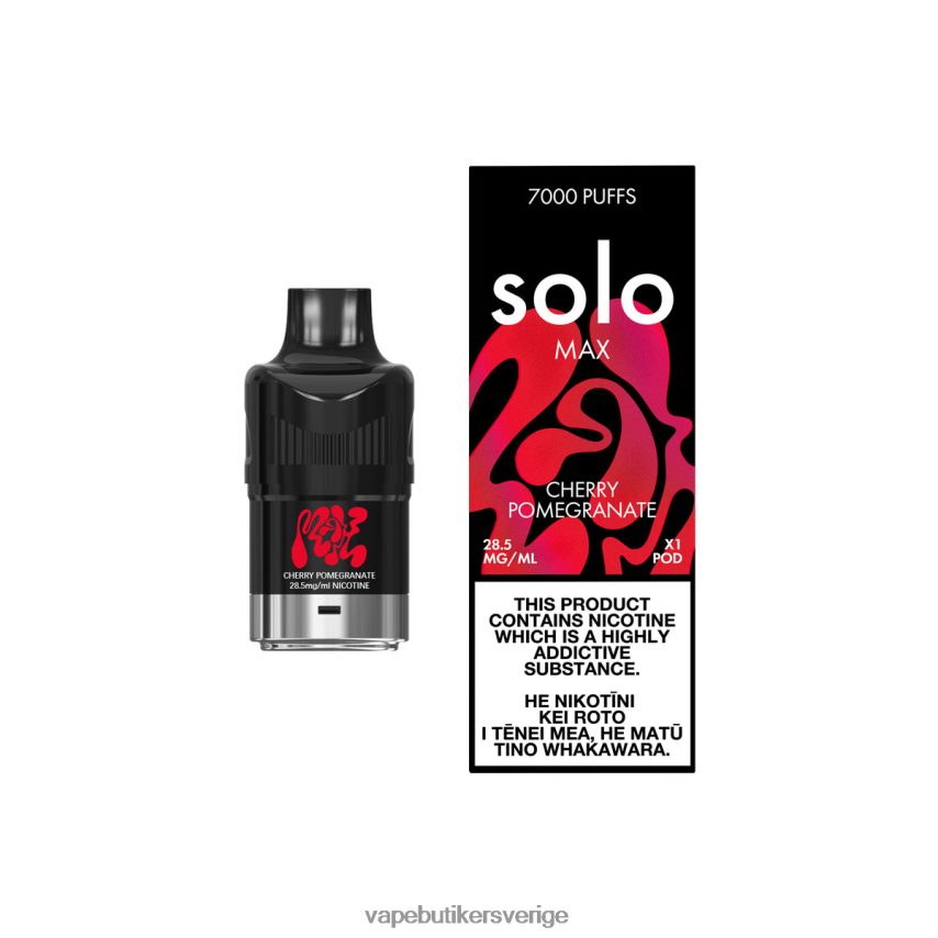 Vape Smaker - Solo MAX pod körsbärsgranatäpple DB20T483